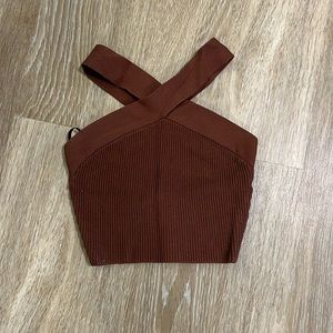 Babaton Sculpt Knit Halter